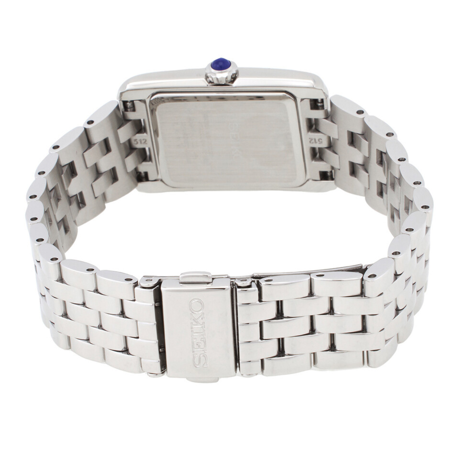 Seiko Tank Steel Ladies Blue SWR085P1 22mm
