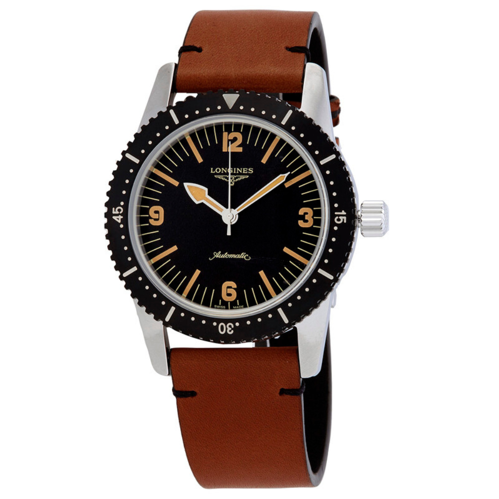 Longines Heritage Skin Diver Black 42mm