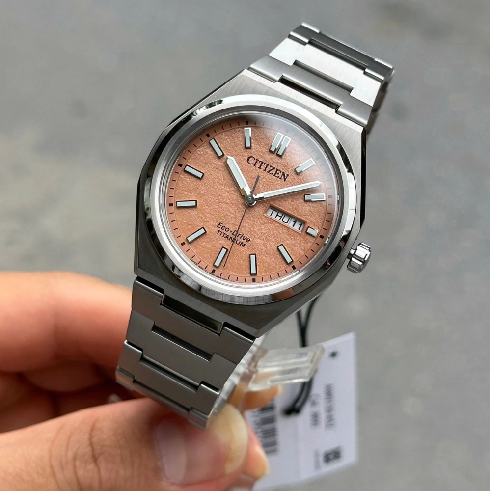 Citizen Zenshin Eco-Drive Salmon 39.5mm
