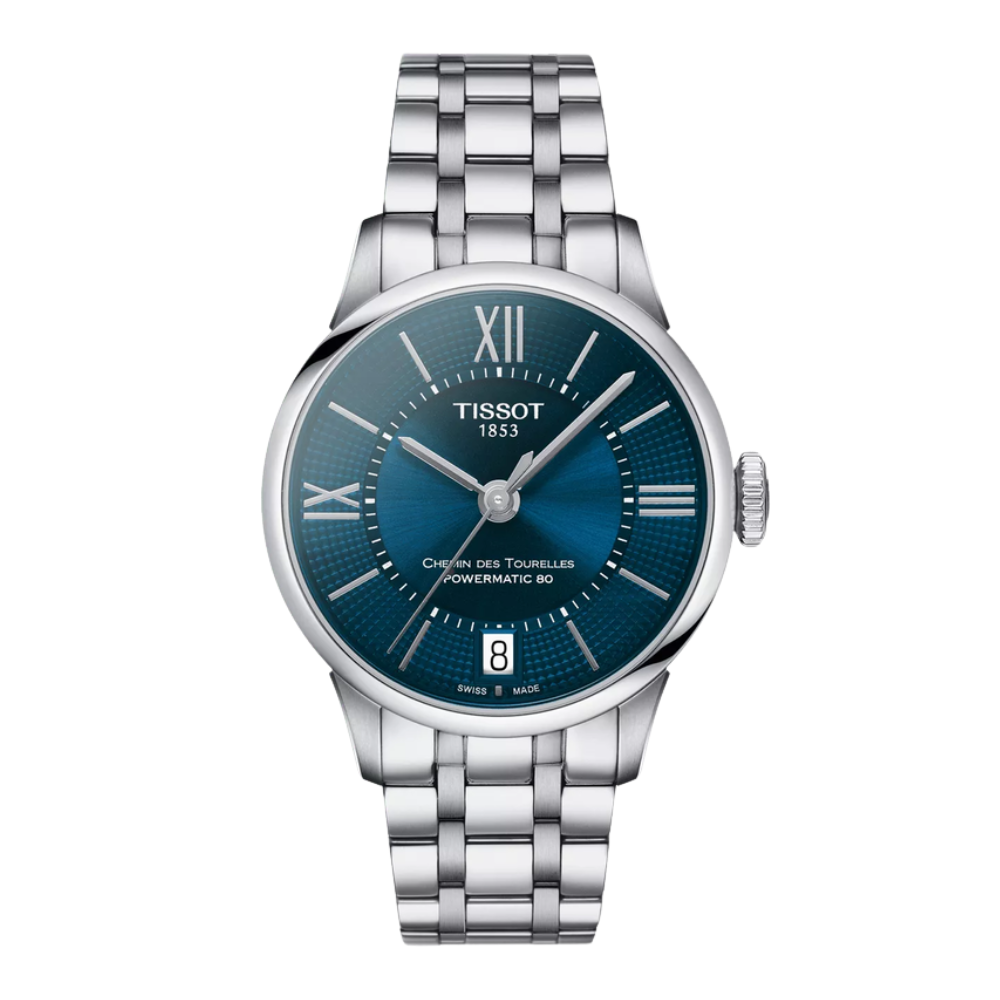 Tissot Chemin Des Tourelles Blue Ladies 32mm