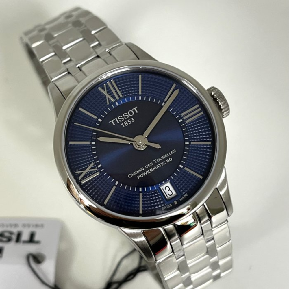 Tissot Chemin Des Tourelles Blue Ladies 32mm