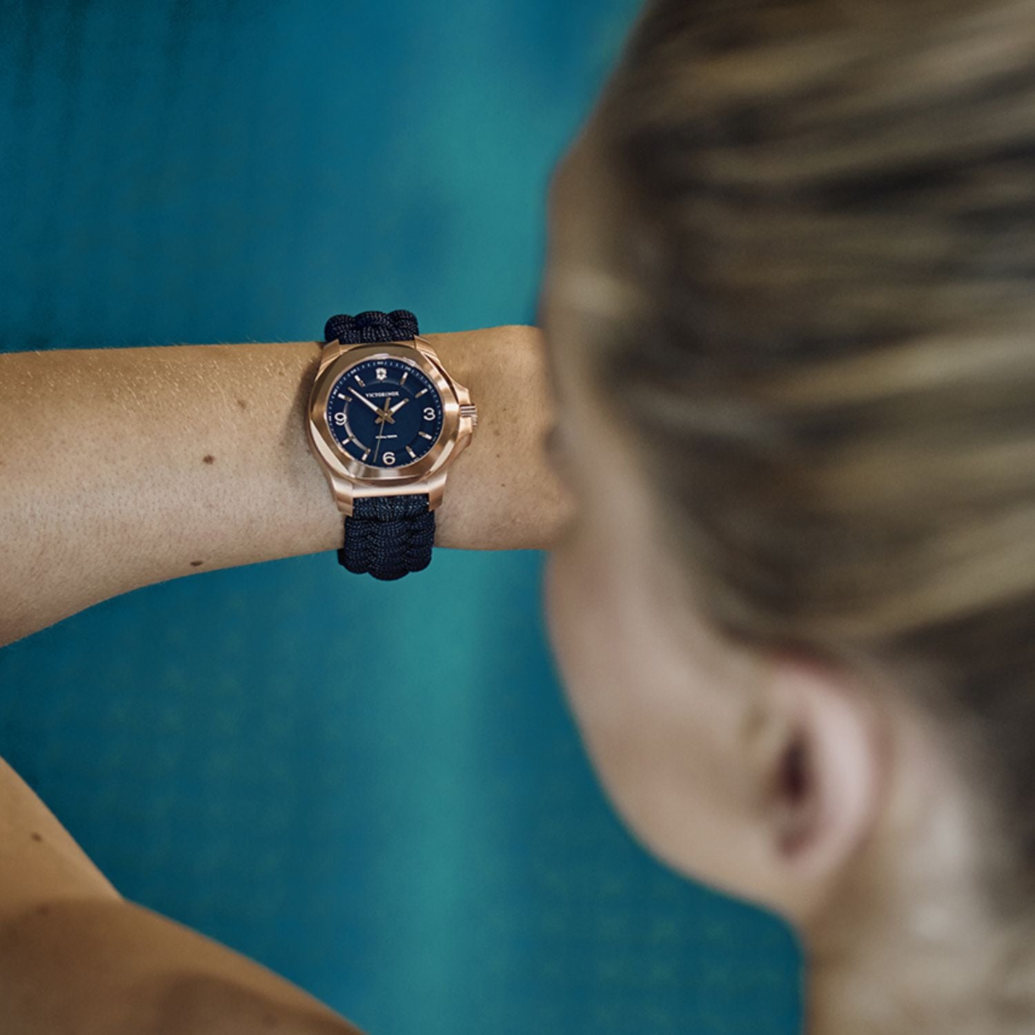 Victorinox I.N.O.X Blue Paracord Ladies Watch 37mm