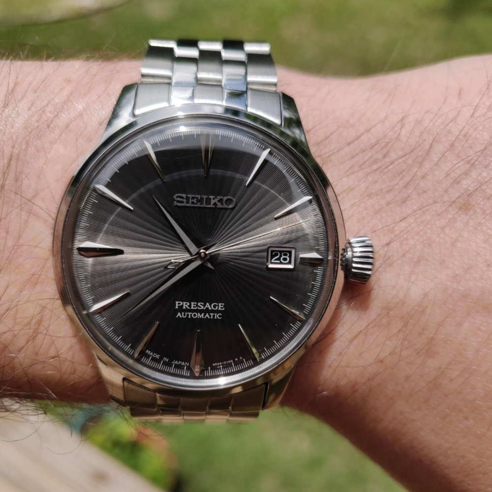 Seiko Presage Automatic Black SRPE17 40mm
