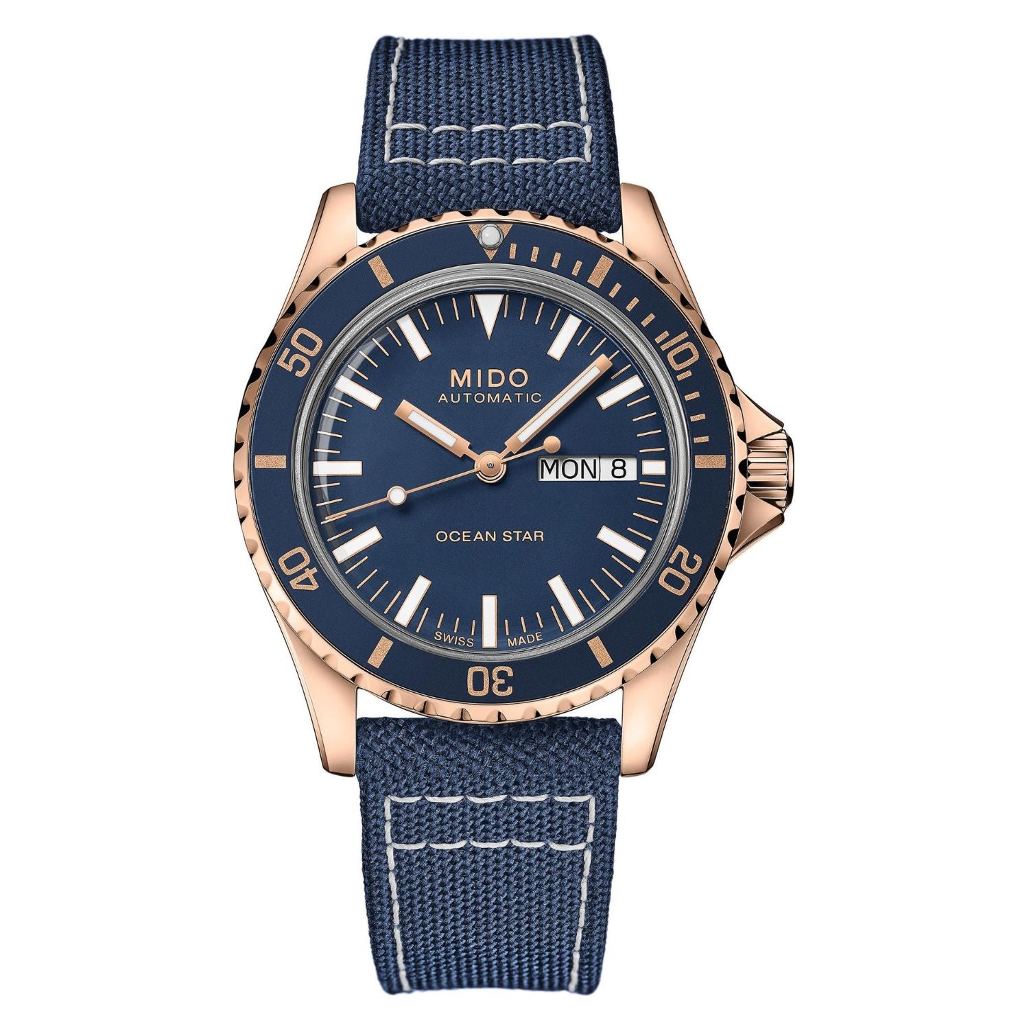 Mido Ocean Star Tribute Blue 40.5mm