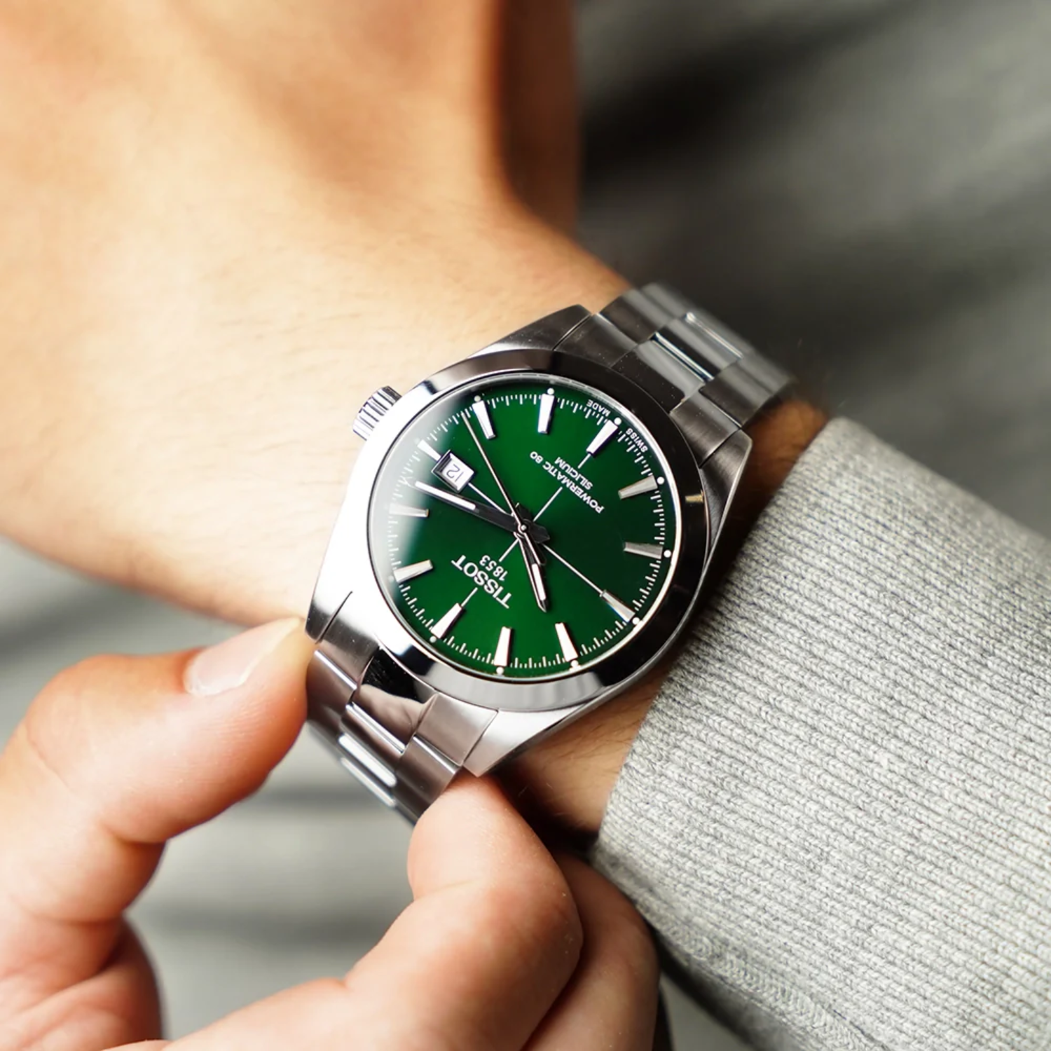 Tissot Gentleman Powermatic 80 Silicium Green 40mm