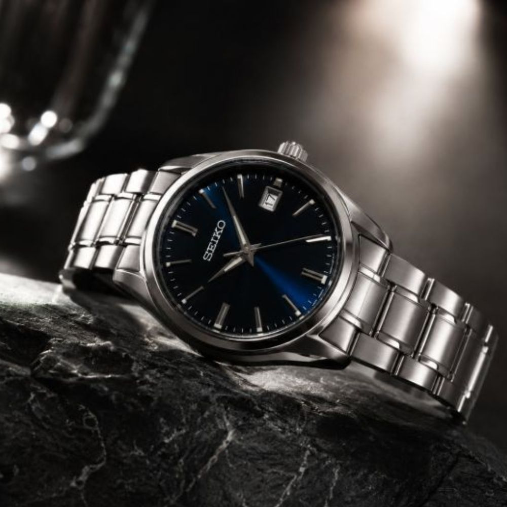 Seiko Essentials SUR309 Dark Blue 40mm