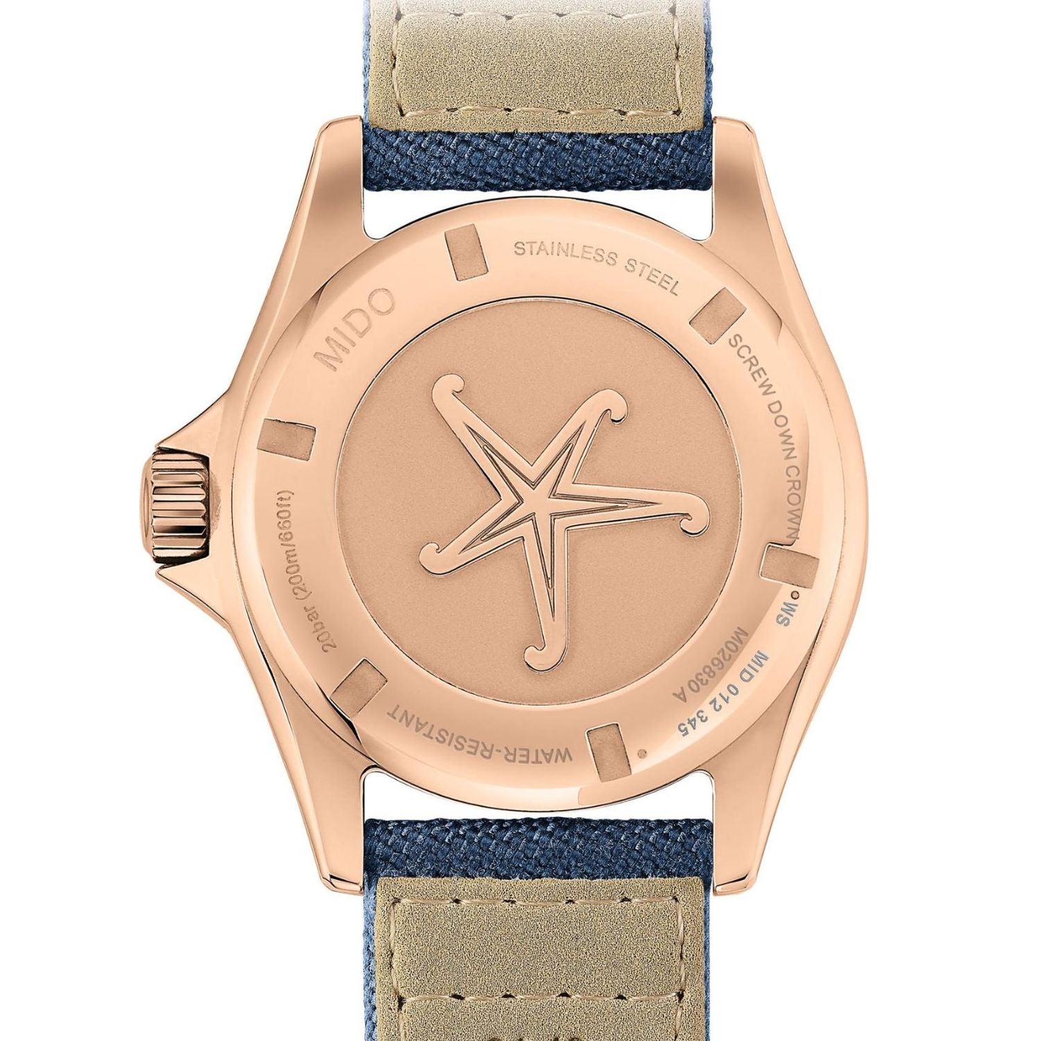 Mido Ocean Star Tribute Blue 40.5mm