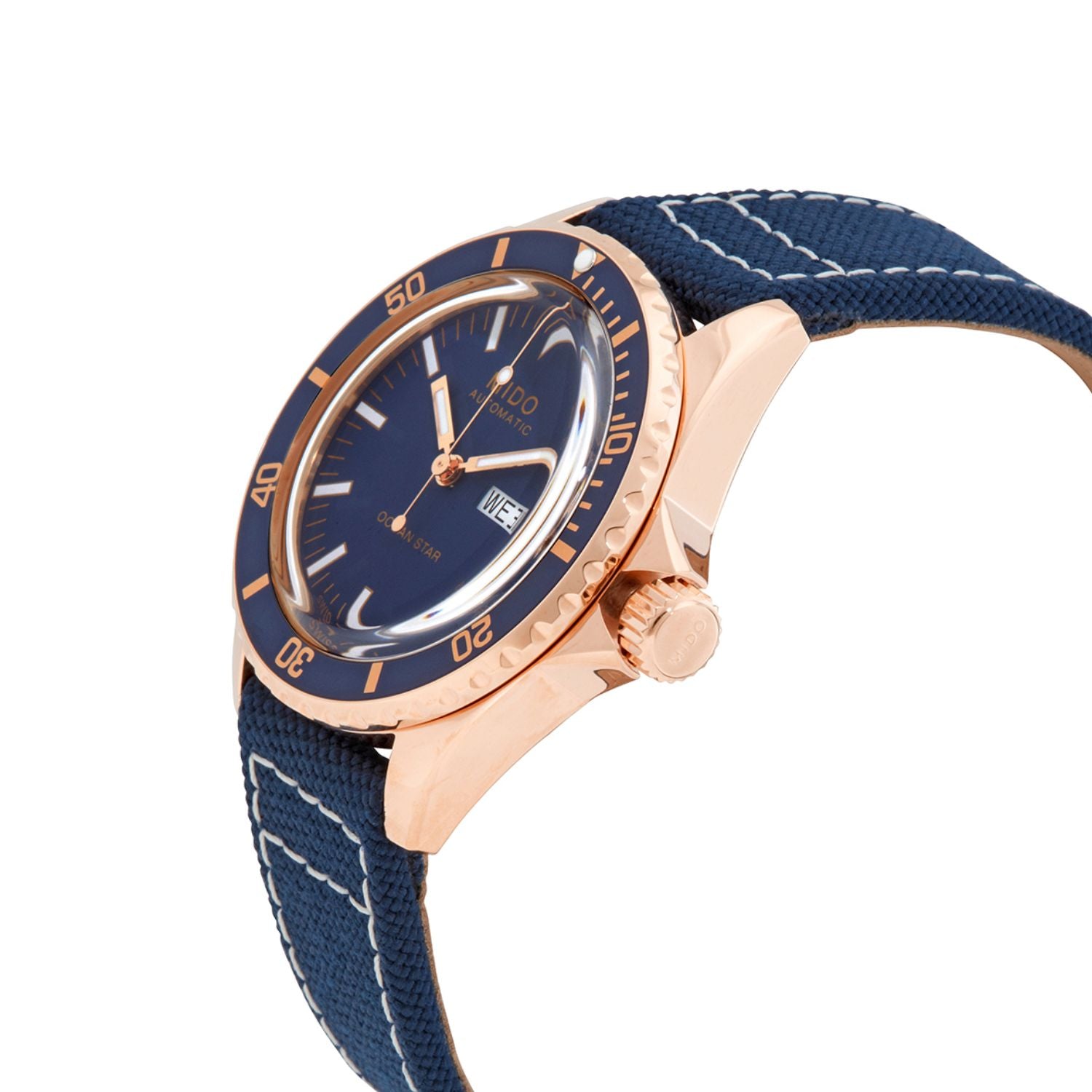 Mido Ocean Star Tribute Blue 40.5mm