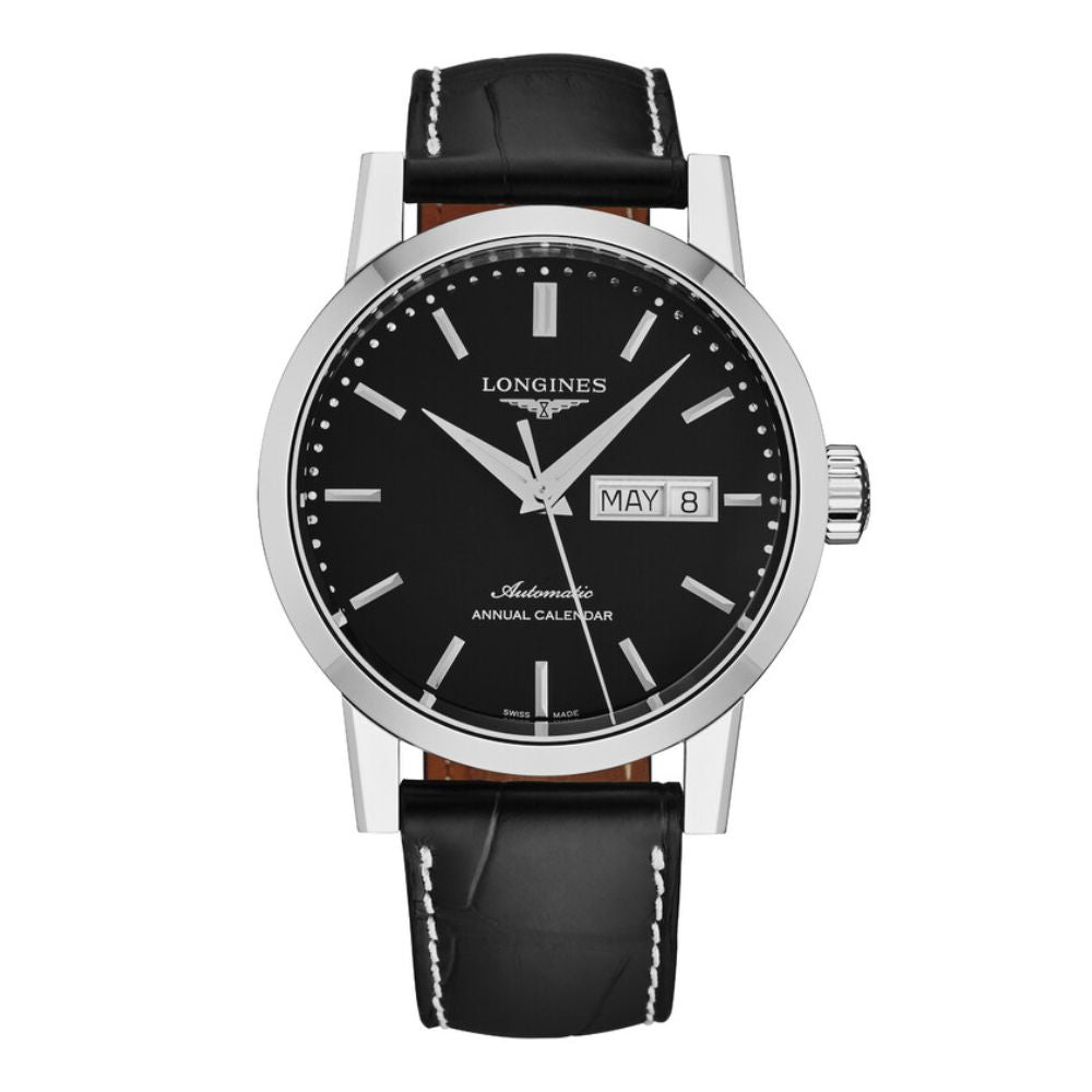 Longines 1832 Annual Calendar Black 40mm
