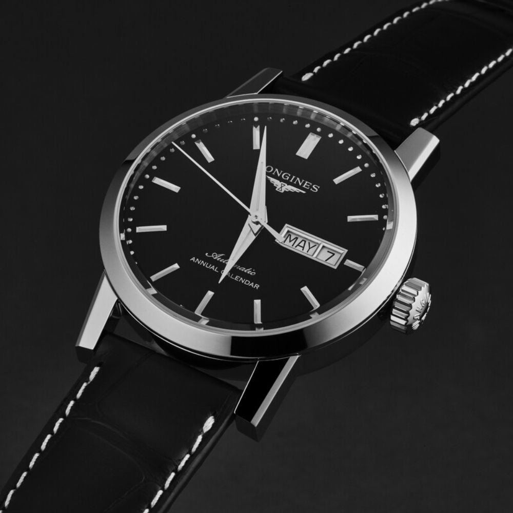 Longines 1832 Annual Calendar Black 40mm