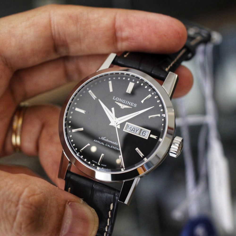 Longines 1832 Annual Calendar Black 40mm