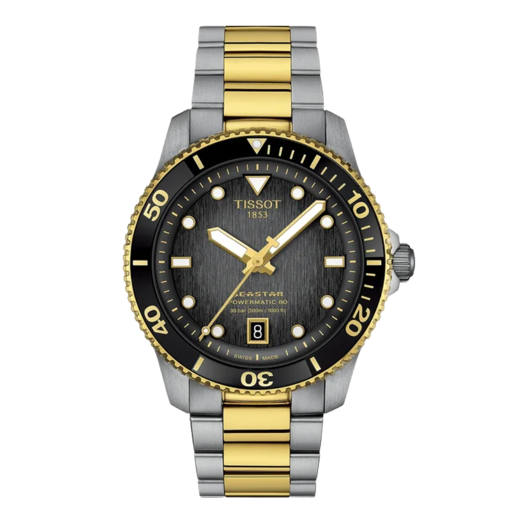 Tissot Seastar 1000 Two Tone Powermatic 80 40mm