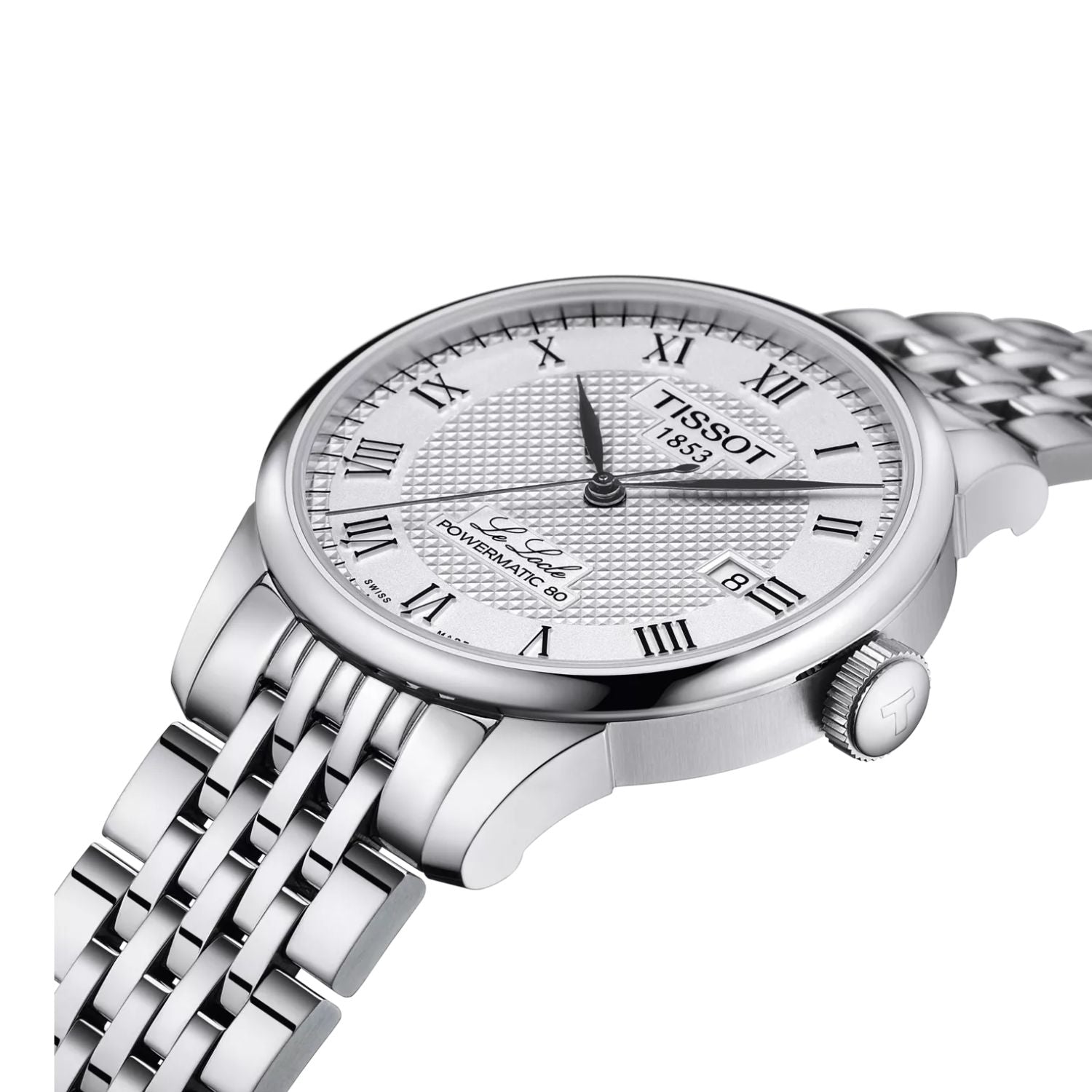 Tissot Le Locle Powermatic 80 White Bracelet 39mm