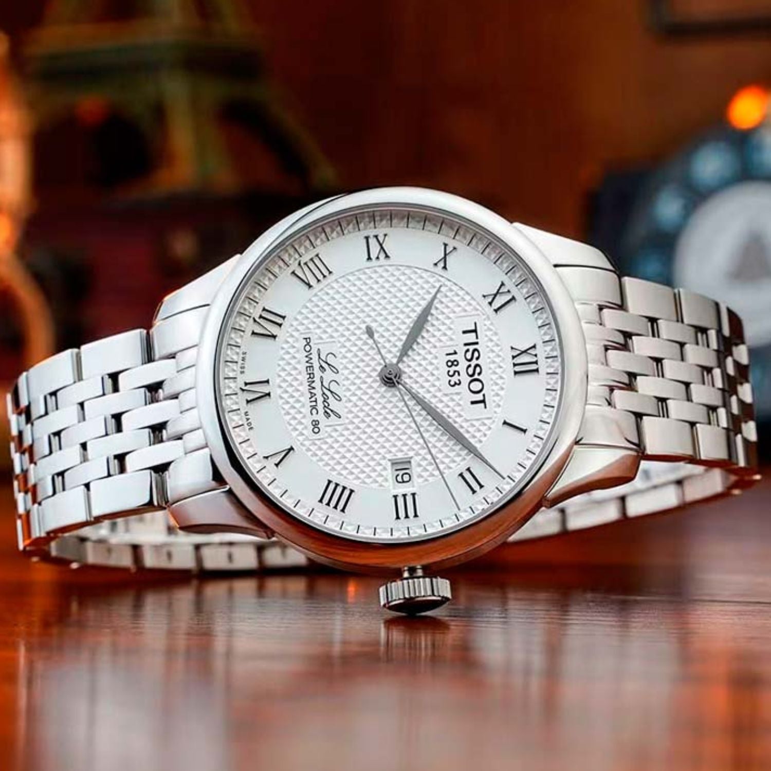 Tissot Le Locle Powermatic 80 White Bracelet 39mm