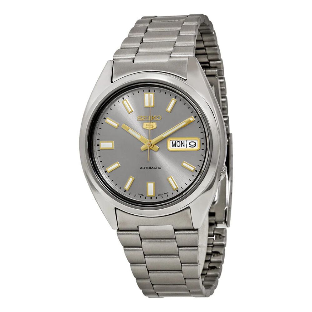 Seiko 5 Sports Automatic Plateado SNXS75