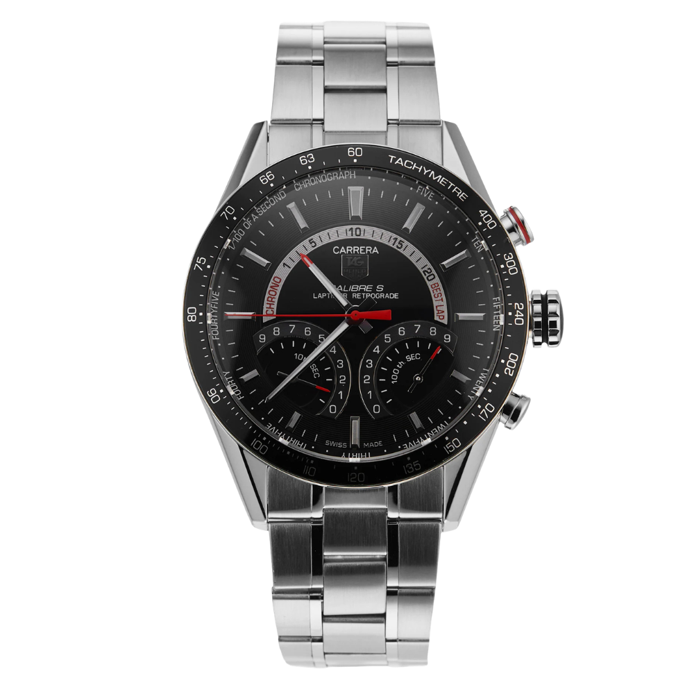 Tag Heuer Carrera Calibre S Laptimer 43mm - SEMINUEVO