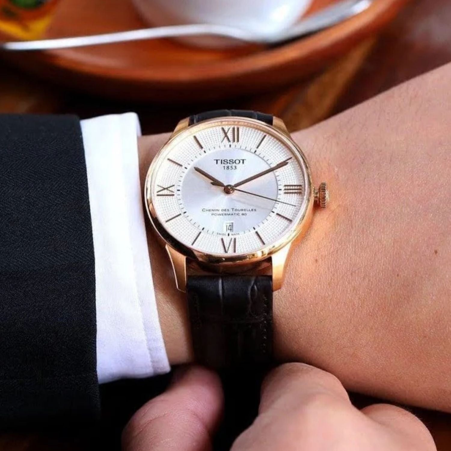 Tissot Chemin Des Tourelles Silver 42mm