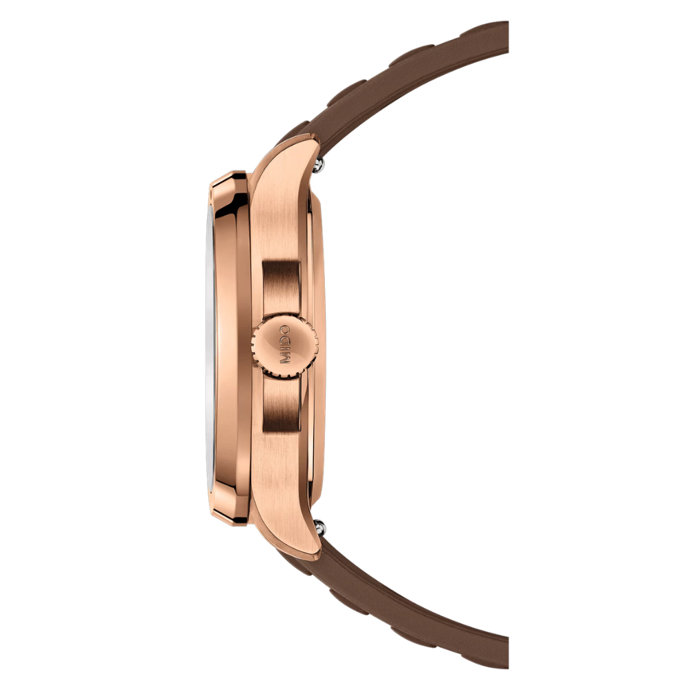 Mido Multifort TV Big Date Chocolate 39mm