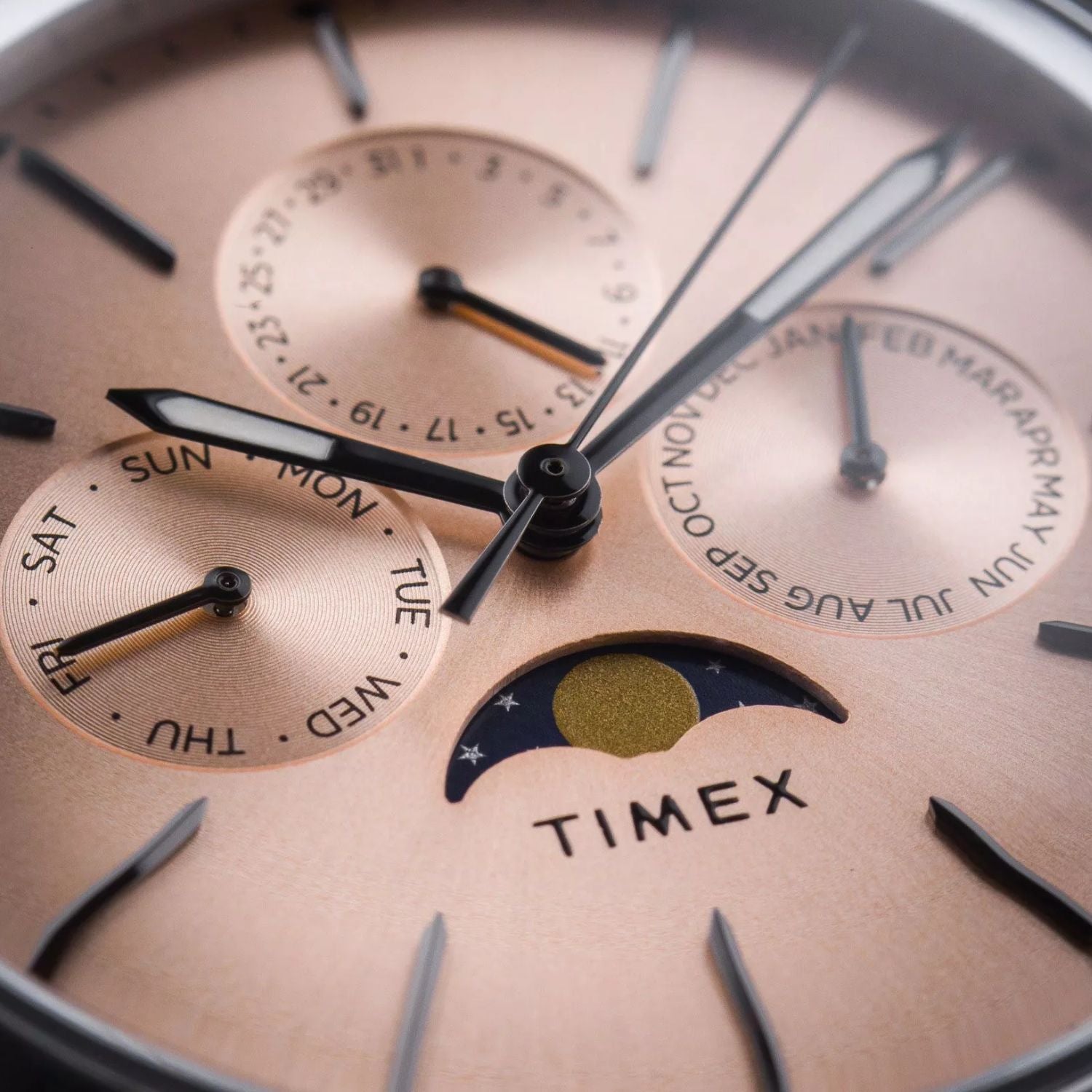 Timex Marlin Moonphase Rose Gold 40mm