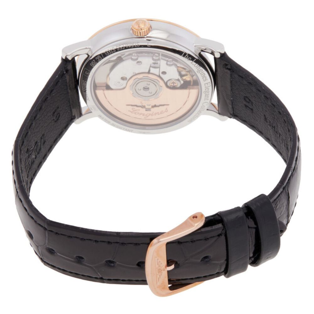 Longines Elegant Automatic Gold Bezel 18k Unisex 35mm
