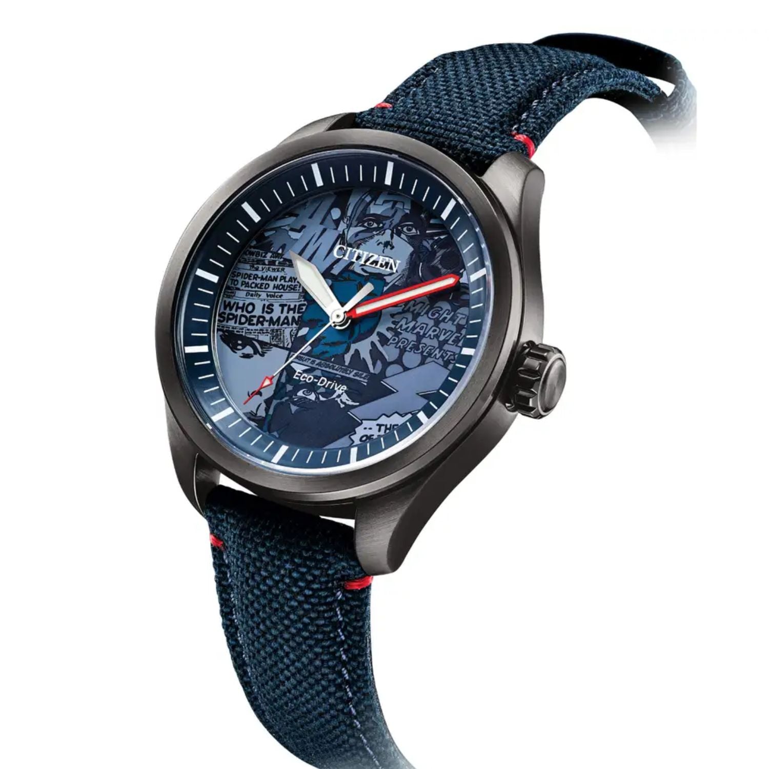 Citizen Eco-Drive Blue Marvel Heroes 43mm