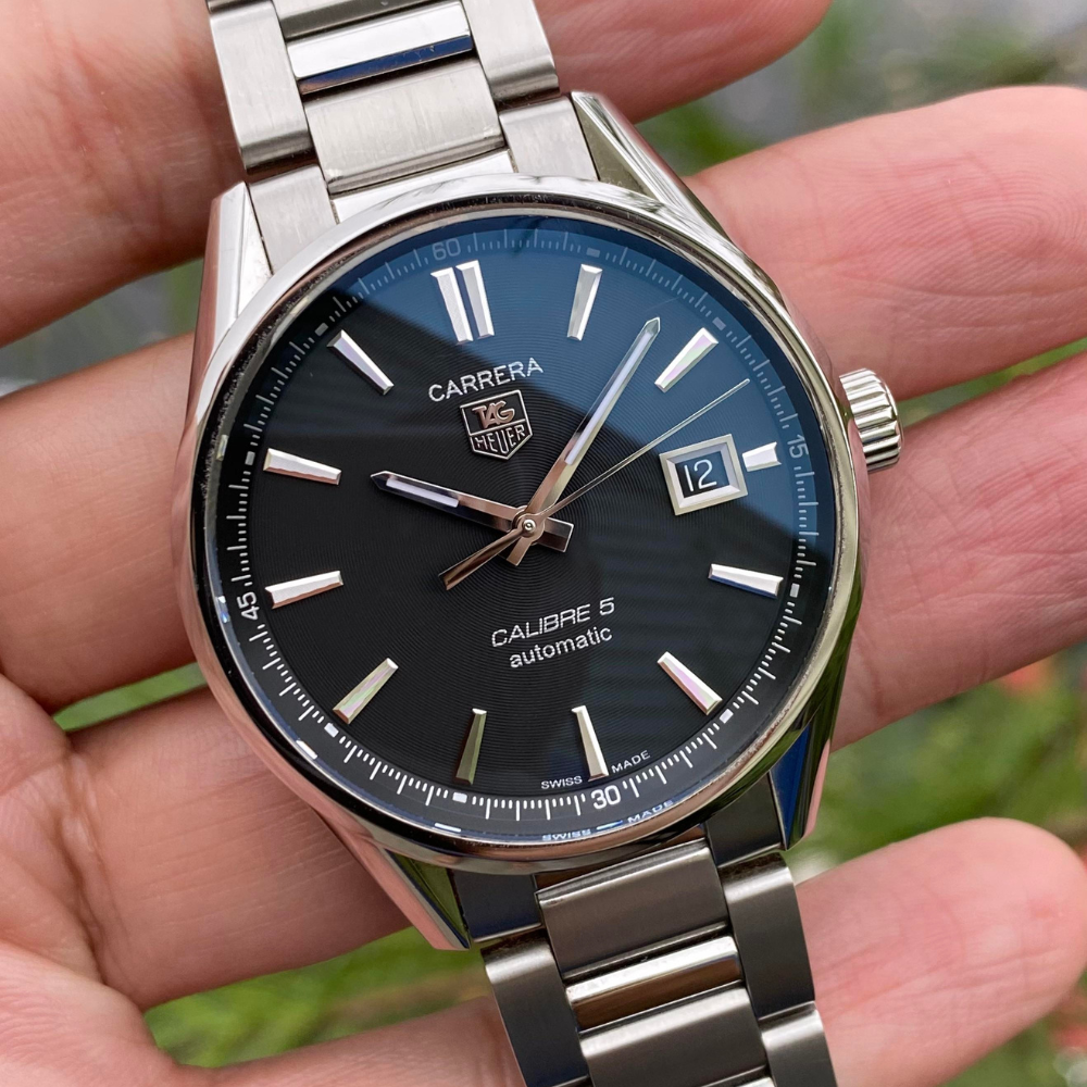 Tag Heuer Carrera Calibre 5 Black 39mm