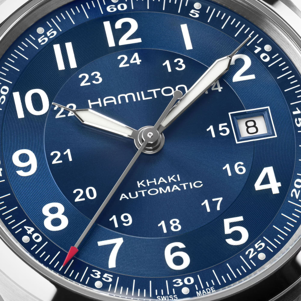 Hamilton Khaki Field Automatic Blue 42mm