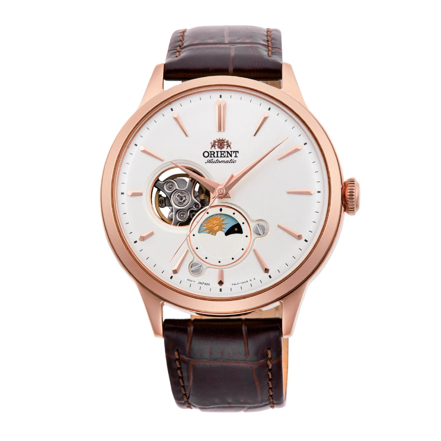 Orient Bambino Sun and Moon Open Heart 41.5mm