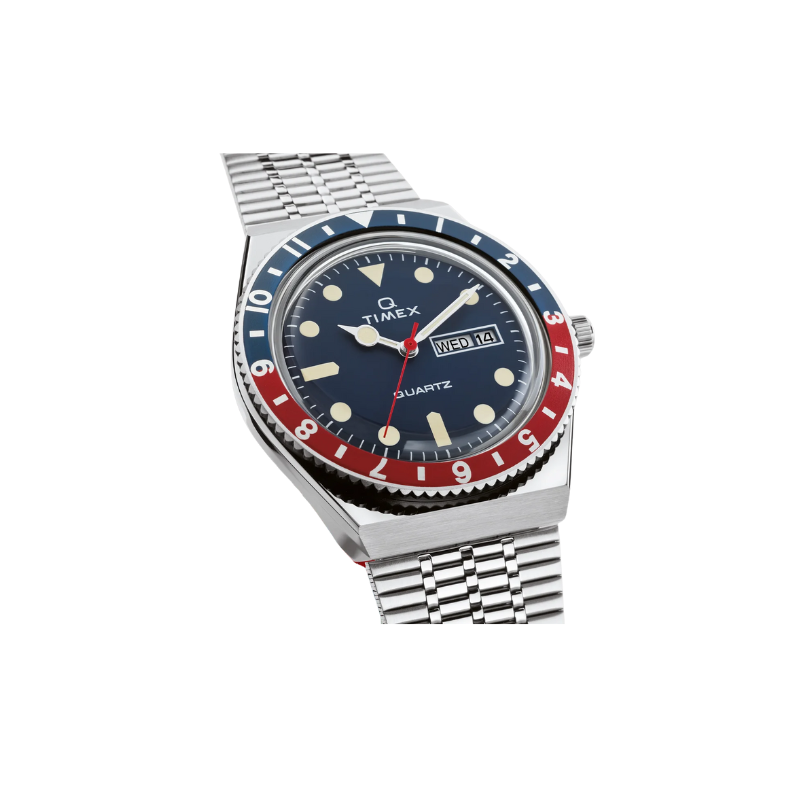 Timex Q Reissue Pepsi Dial 38mm