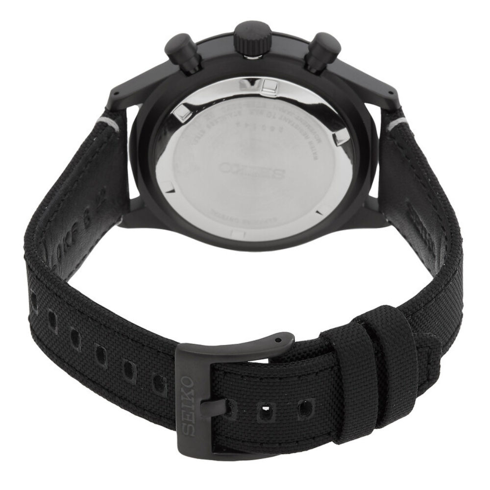 Seiko Essentials Cronograph Black SSB417 43mm