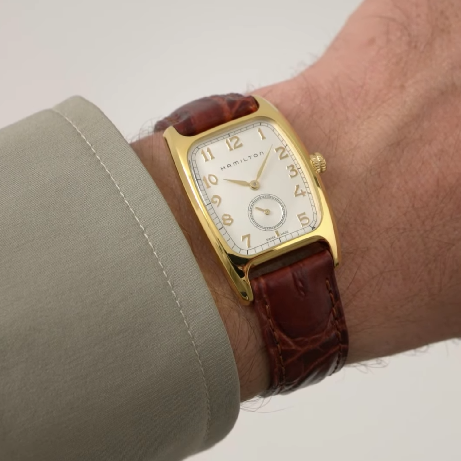 Hamilton American Classic Boulton White "Indiana Jones" 31mm