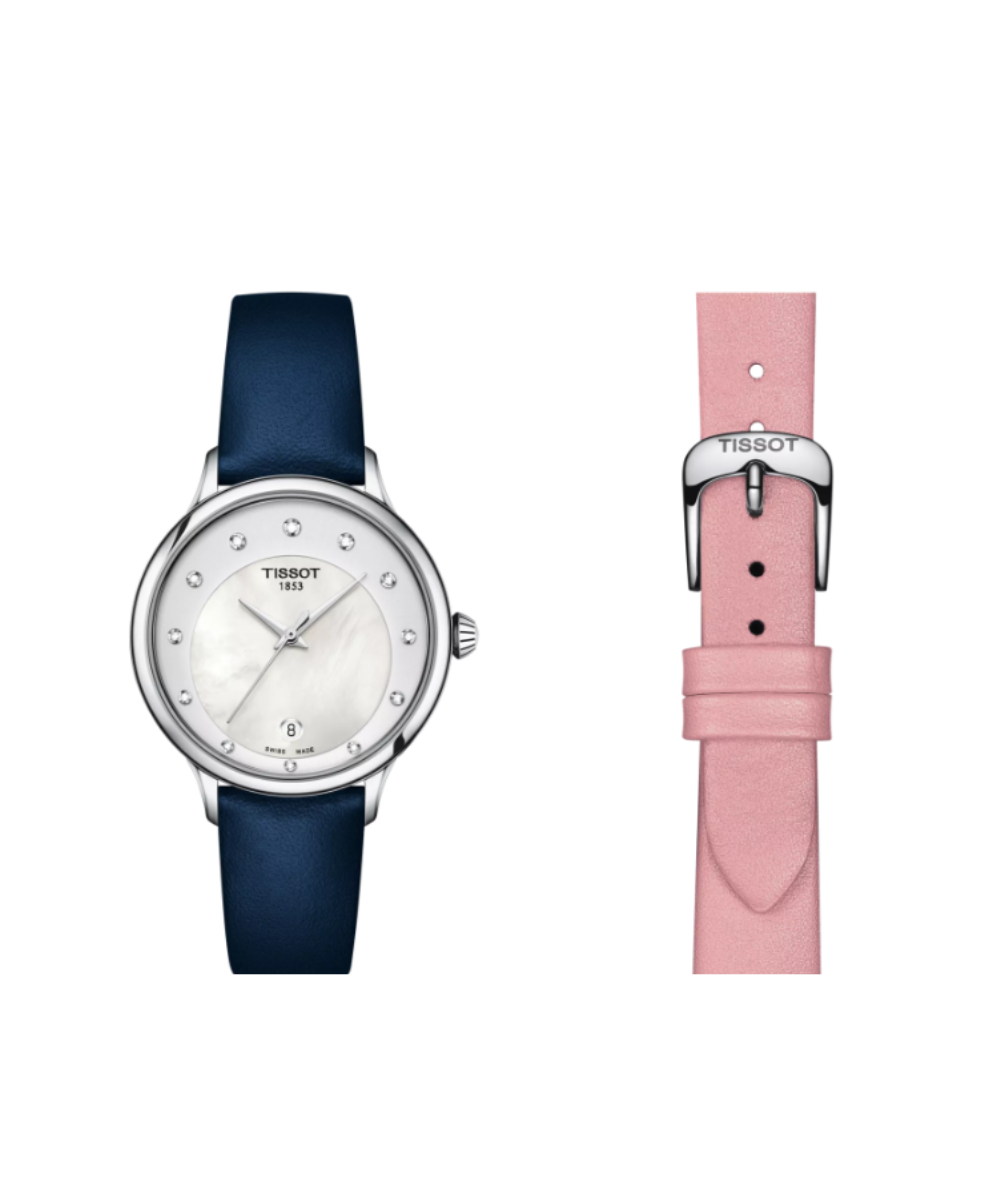 Tissot Odaci-T Diamond White Mother of Pearl Ladies Watch