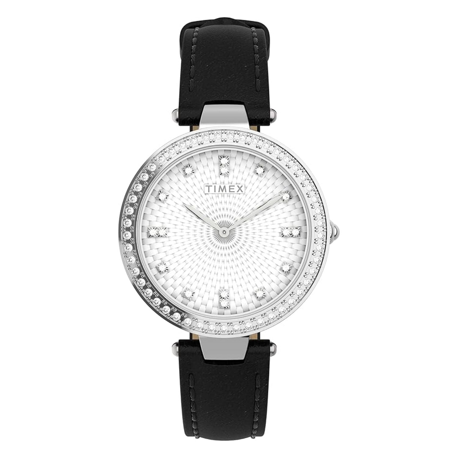 Timex Silver Crystal Ladies Watch 32mm