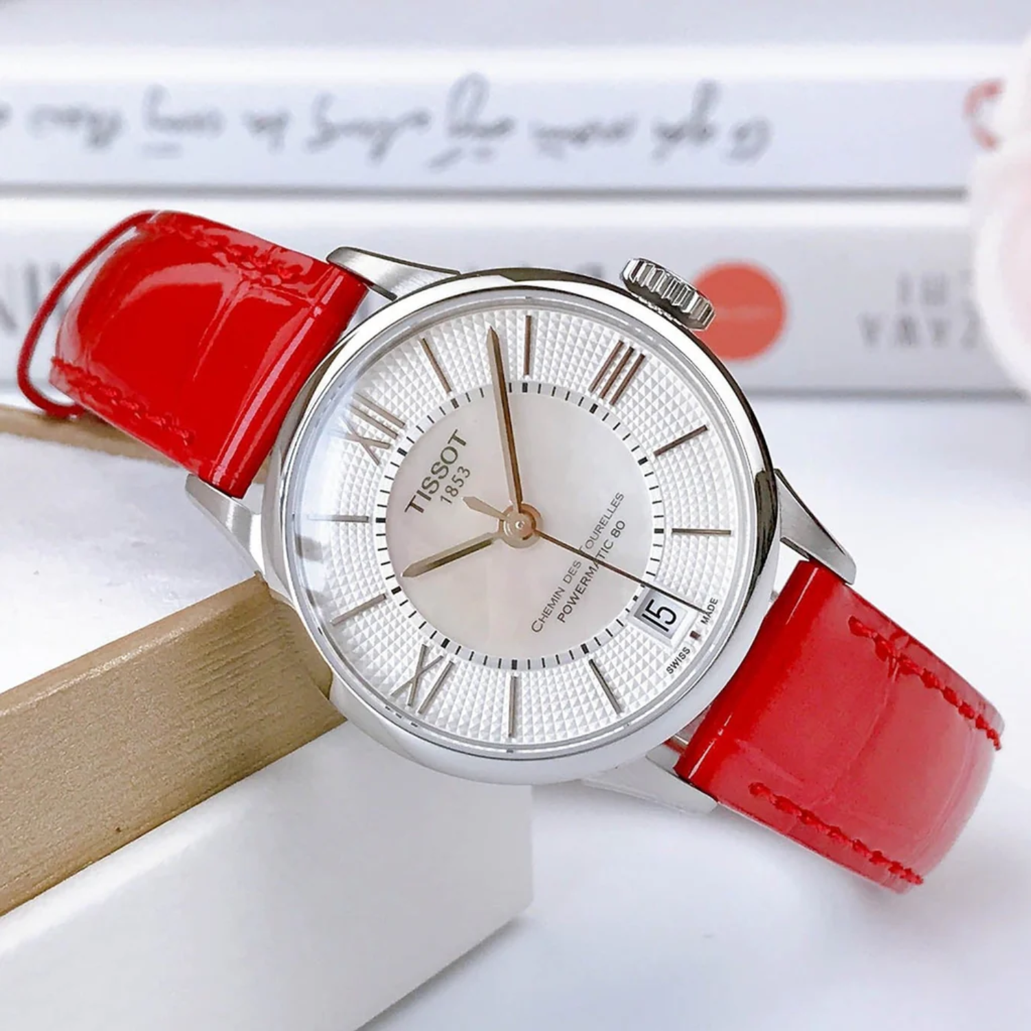 Tissot Chemin Des Tourelles Red Ladies 32mm