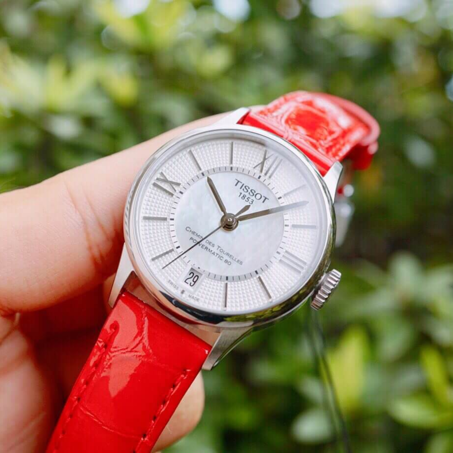 Tissot Chemin Des Tourelles Red Ladies 32mm