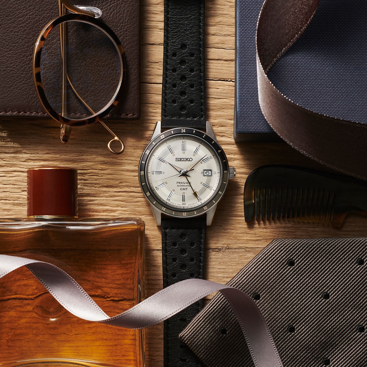 Seiko Presage Style 60's GMT 40.8mm