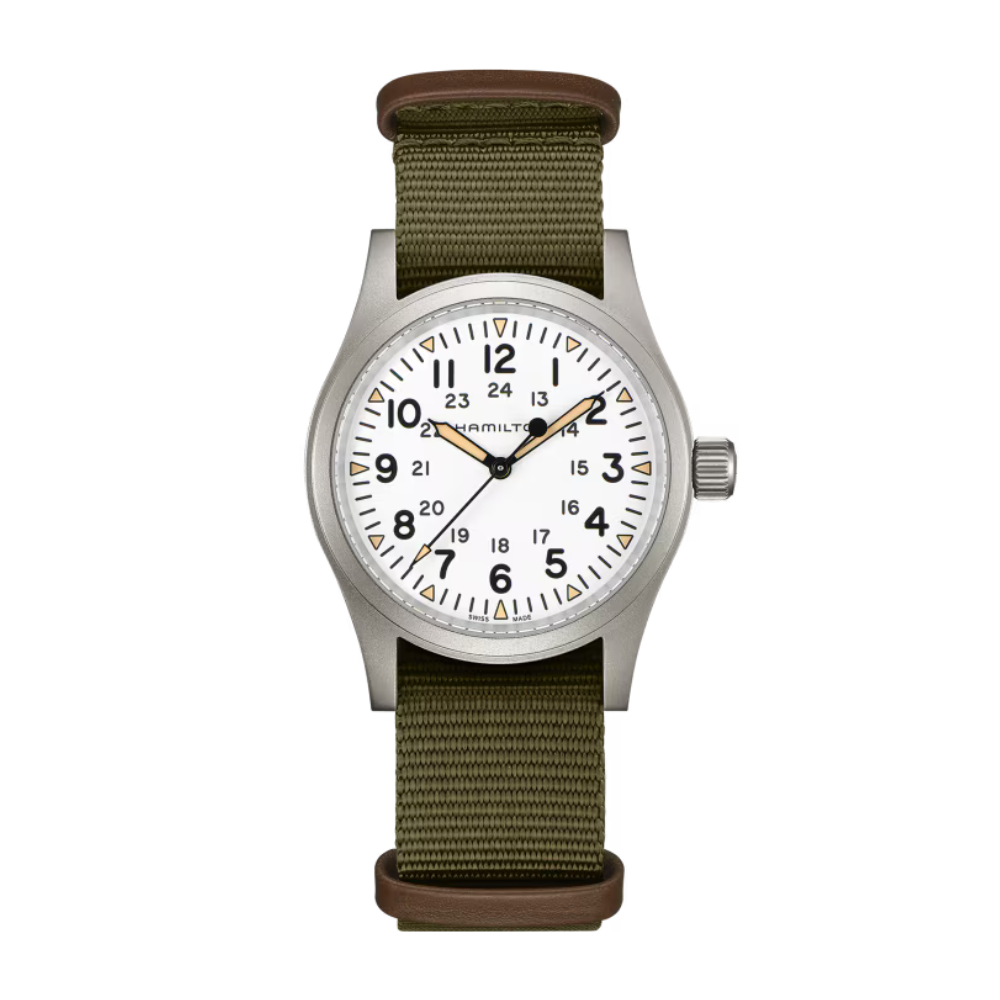 Hamilton Khaki Field Mechanical White 38mm