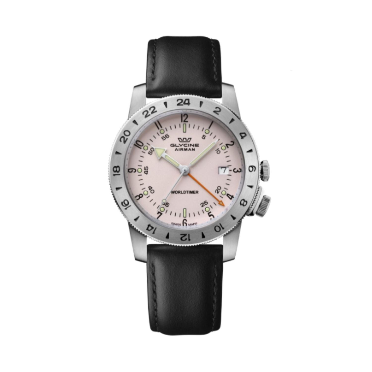 Glycine Airman GMT Marfil 40mm