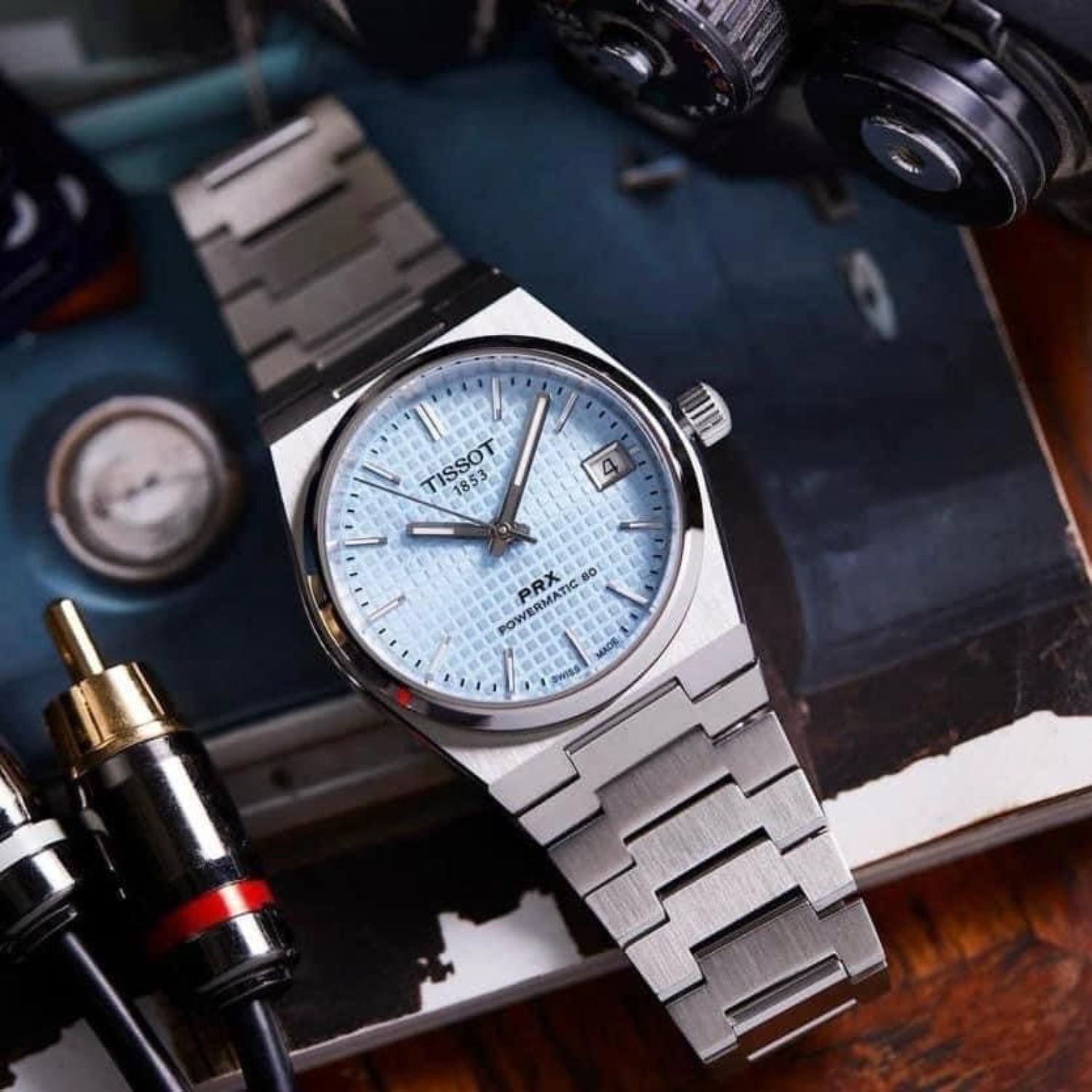 Tissot PRX Powermatic 80 Automatic Ice Blue 35mm