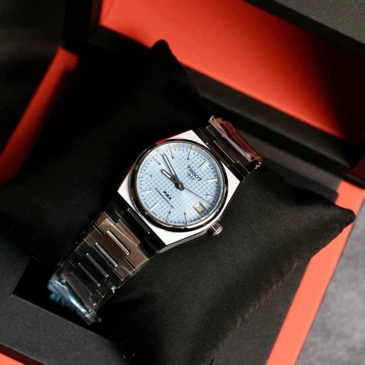 Tissot PRX Powermatic 80 Automatic Ice Blue 35mm