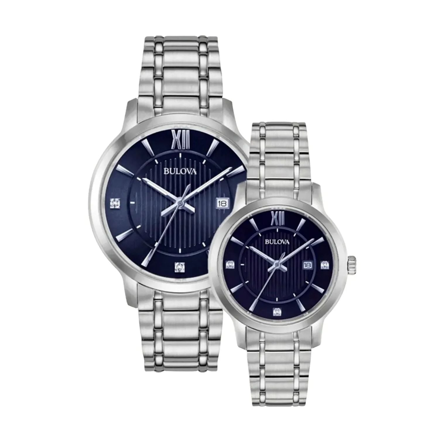 Bulova Watch Set para parejas 96X159