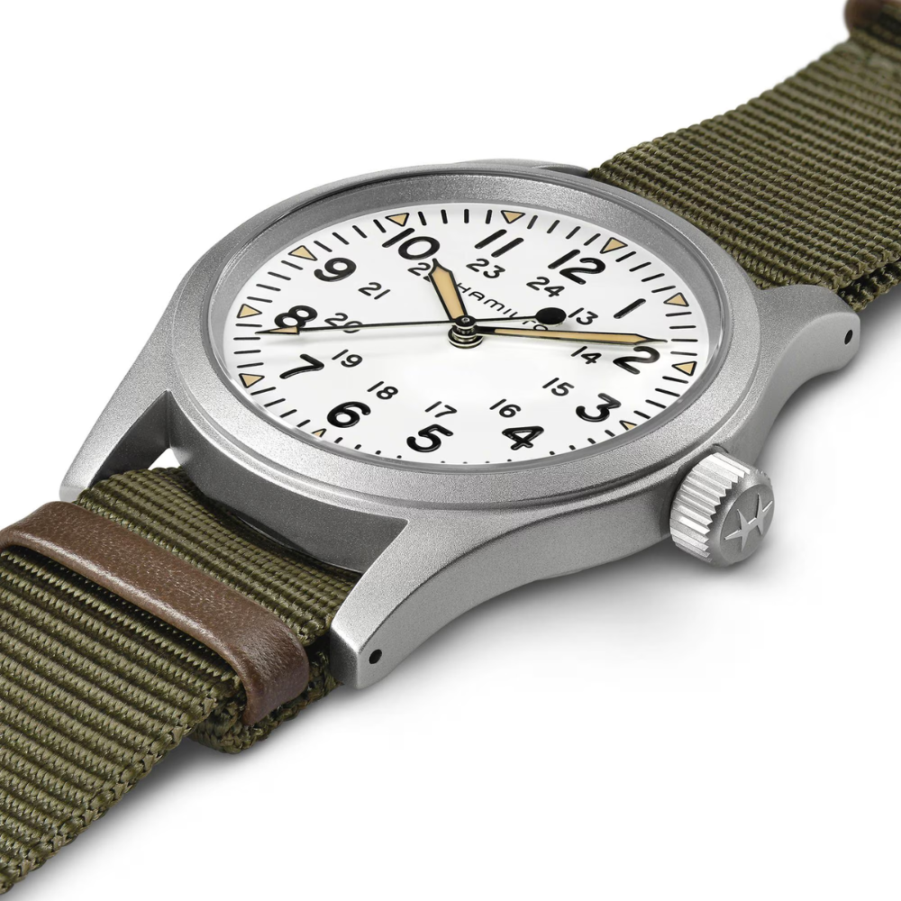 Hamilton Khaki Field Mechanical White 38mm