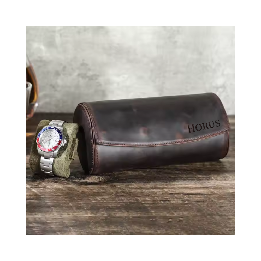 Watch Roll Cuero 3 Ranuras