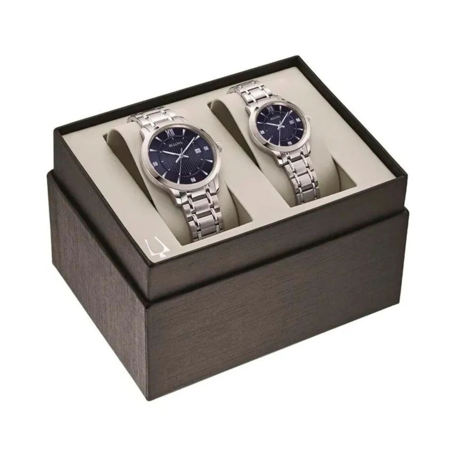Bulova Watch Set para parejas 96X159