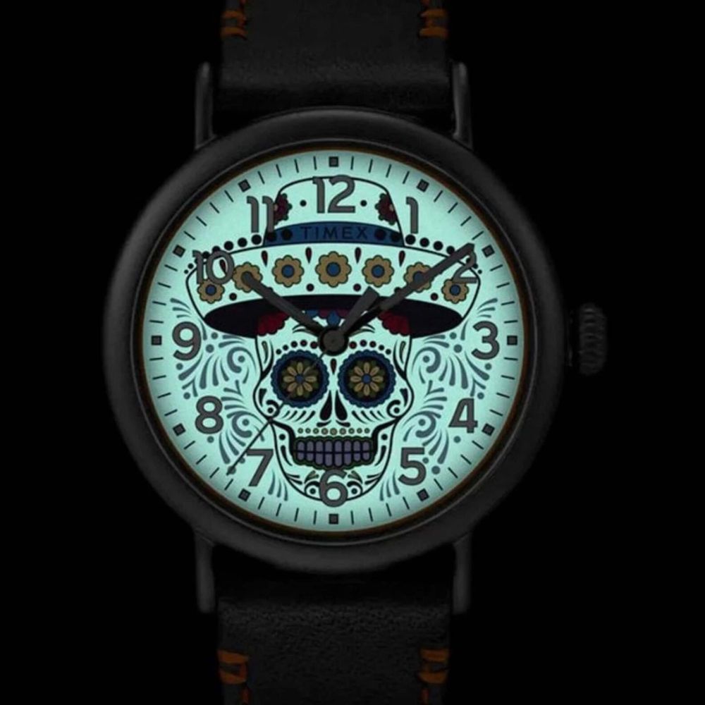 Timex Standard Dia de Muertos Orange 40mm