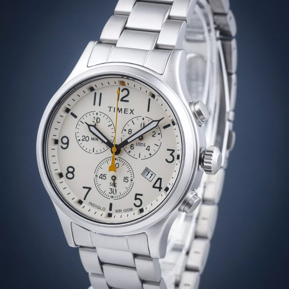 Timex Allied Chronograph Beige 42mm