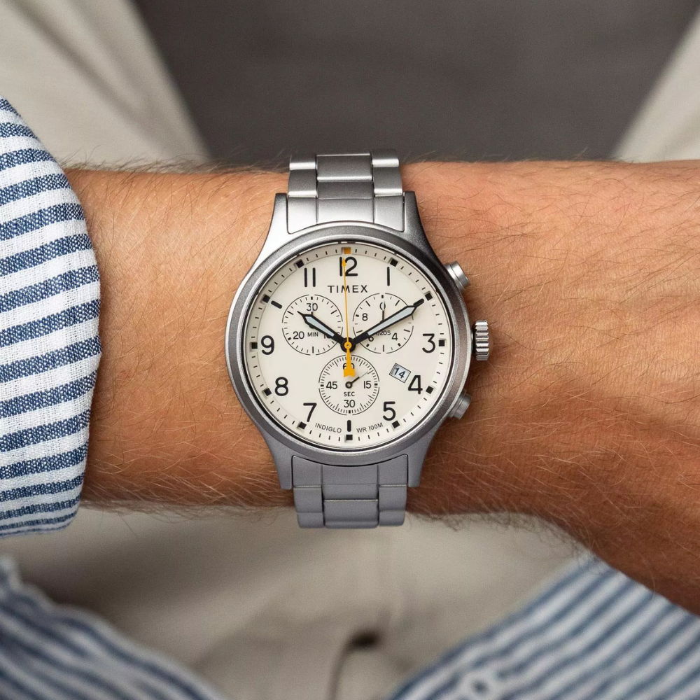 Timex Allied Chronograph Beige 42mm