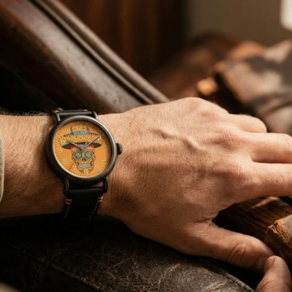 Timex Standard Dia de Muertos Orange 40mm