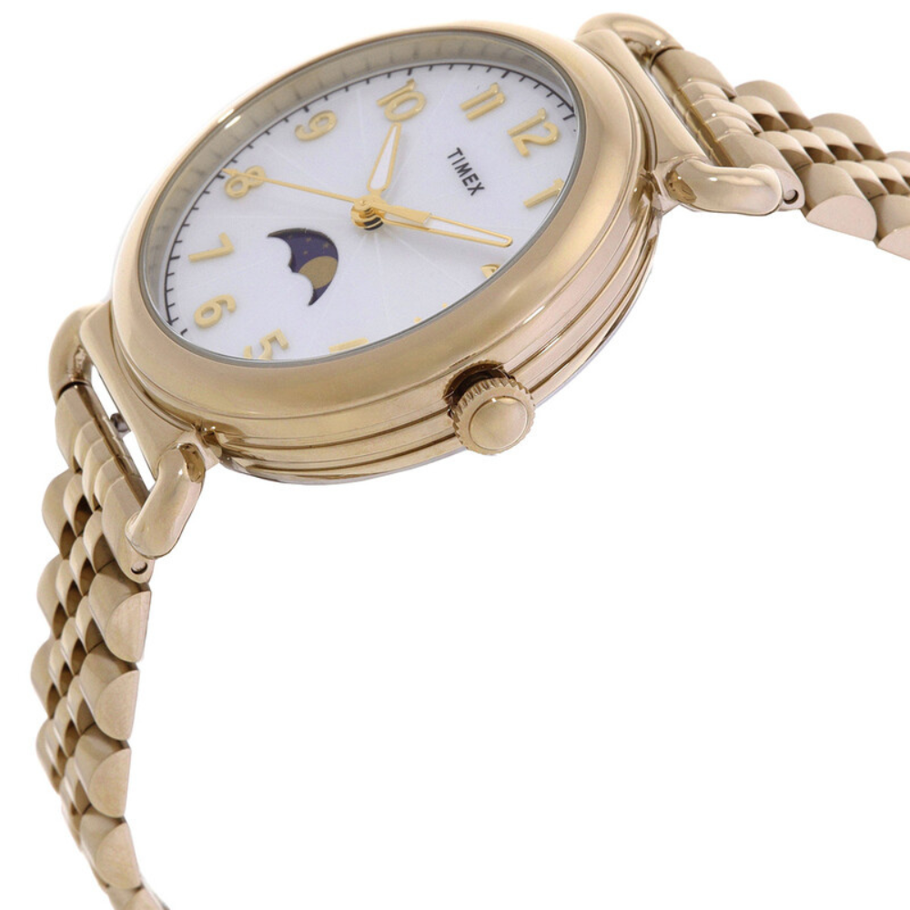 Timex Trend Gold Moonphase Ladies 38mm
