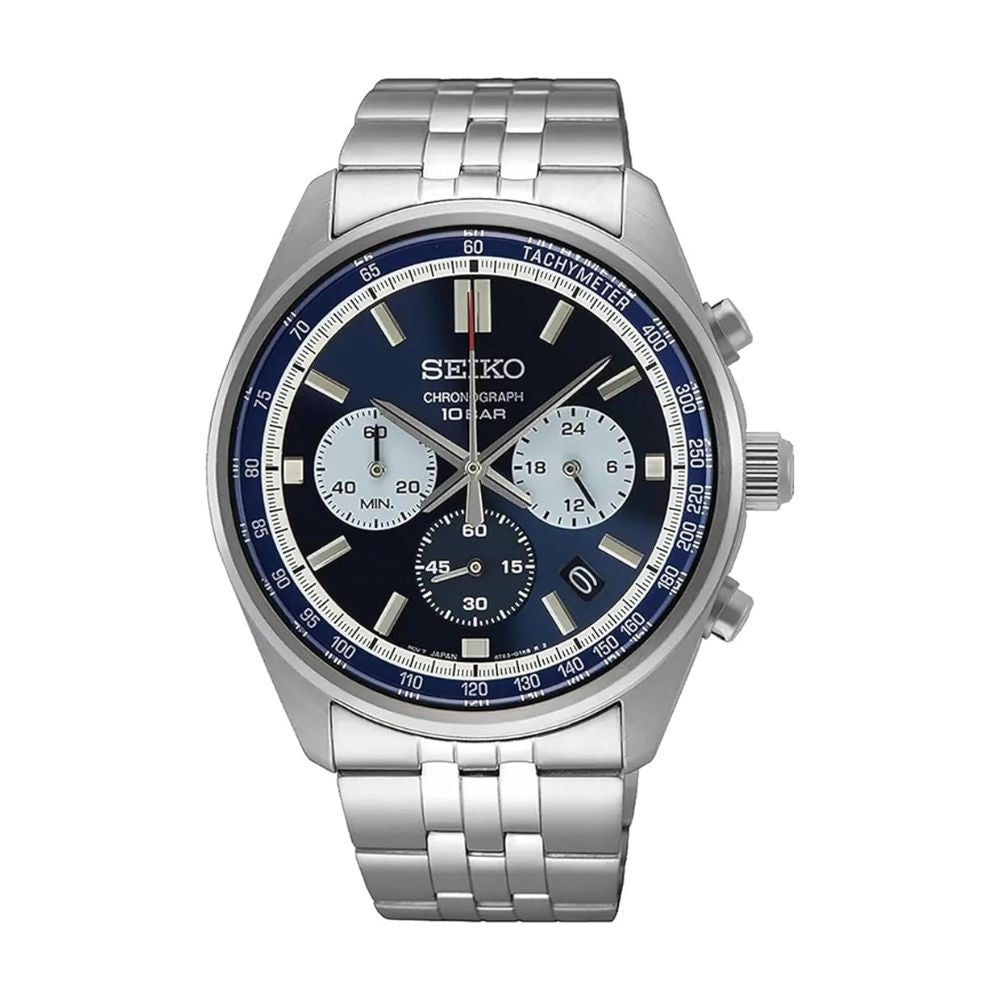 Seiko Chronograph Sport Blue 41mm